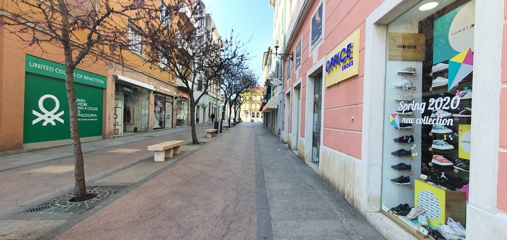 Pula u doba koronavirusa, 29. ožujka 2020. (Miran SPADA)